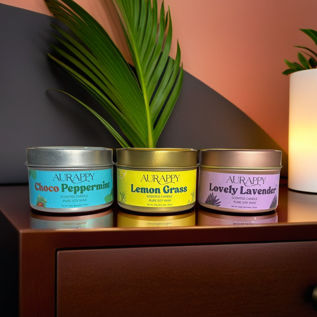 Scented candles collection