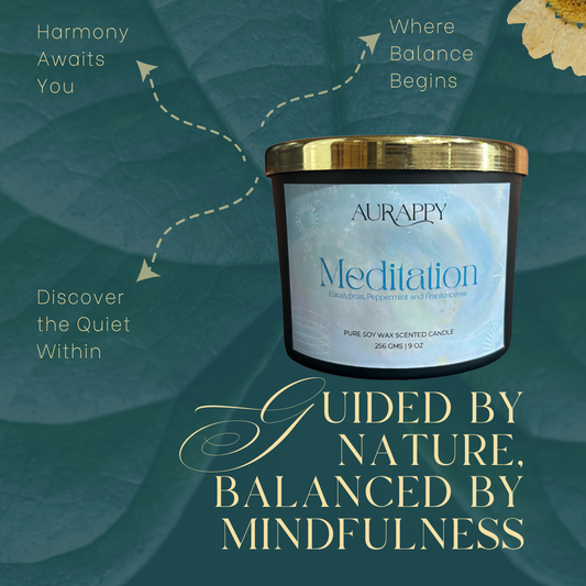 Meditation 3-Wick Scented Candle