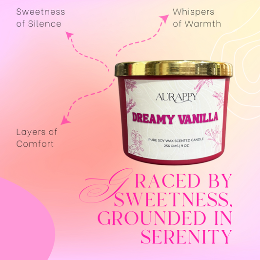 Dreamy Vanilla 3-Wick Scented Candle