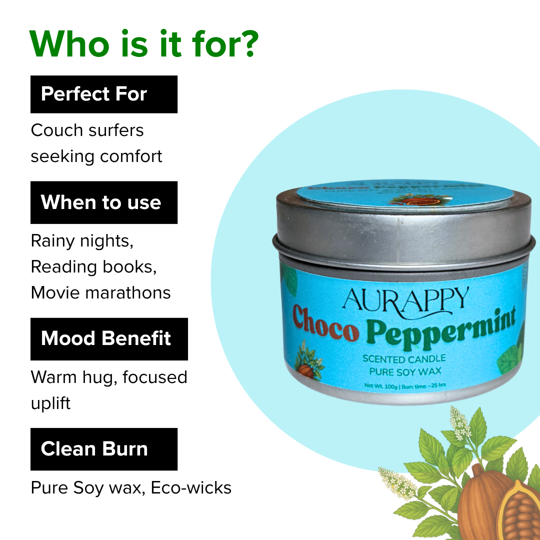Ritual set – Tin Scented Candles-Set of 3 (with Free stickers & 2 tealights) | Rakhi Gift Set