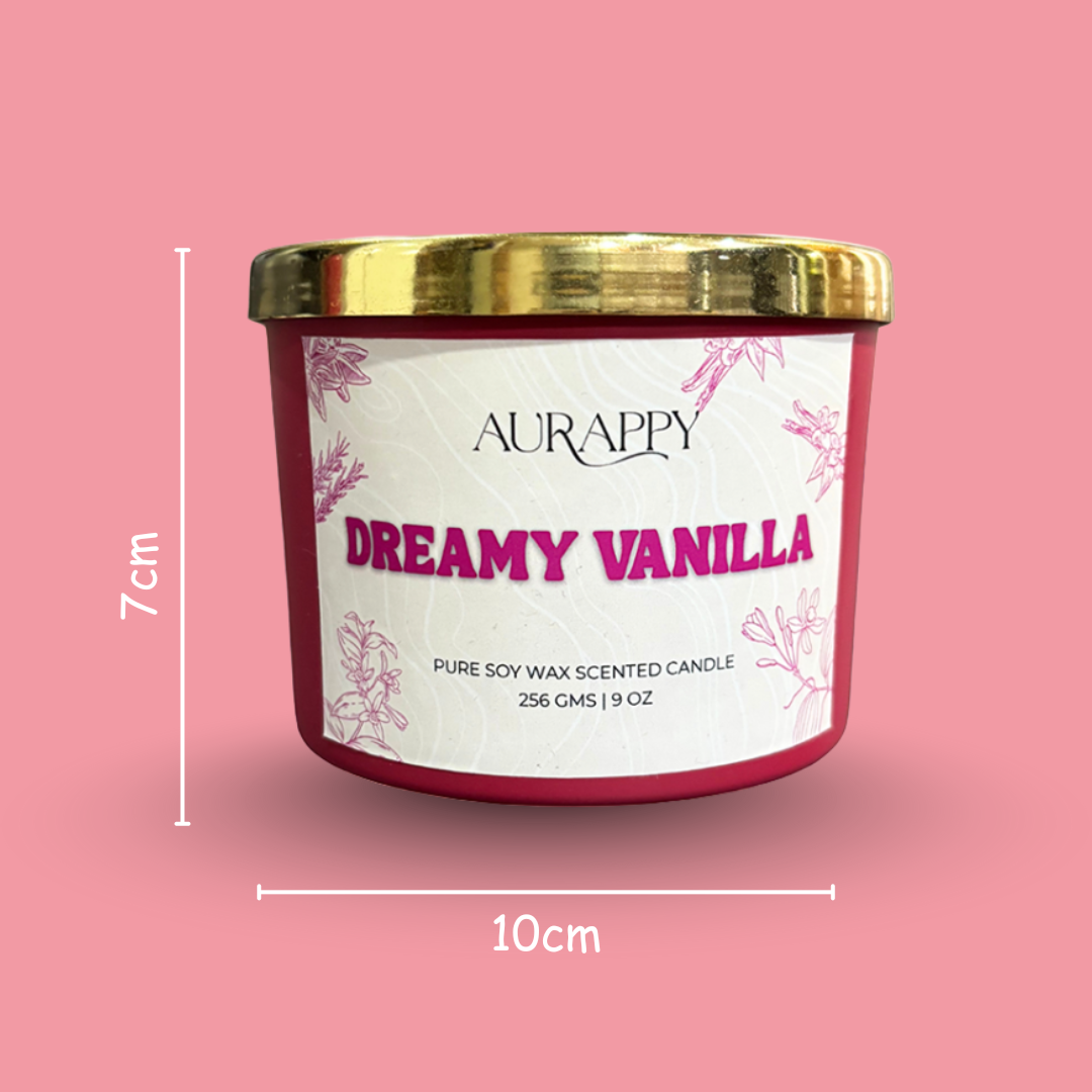 Dreamy Vanilla 3-Wick Scented Candle