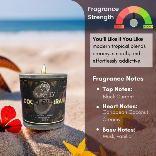 Coco currant Scented Candle