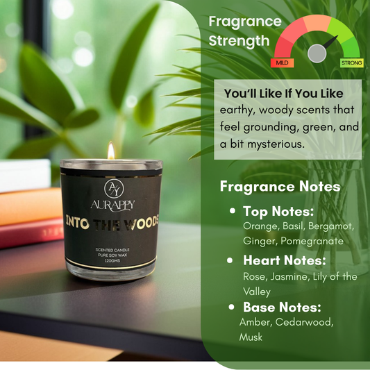 Into the woods Scented Candle