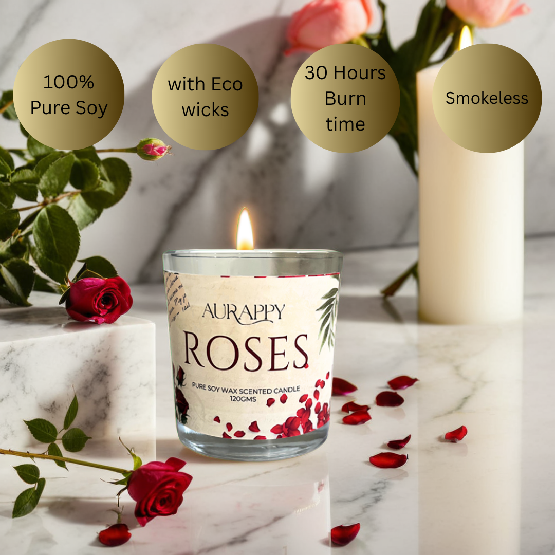 Roses Scented Candle