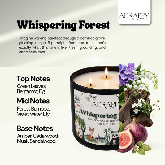 Whispering Forest 3-Wick Scented Candle