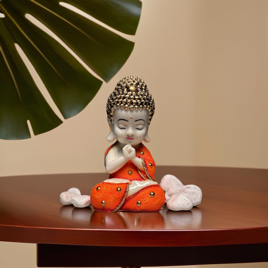 Handcrafted Baby Buddha Statue – Serene Elegance for Your Space