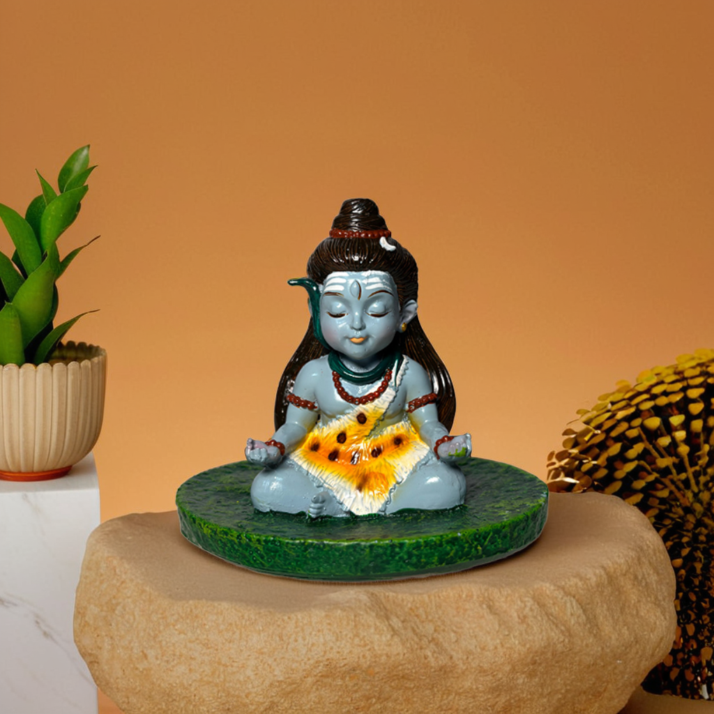 Shop Meditating Lord Shiva Idol | Perfect Baby Shiva /Mahadev Statue for Every Space