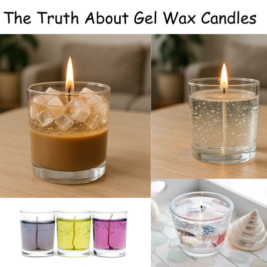 Why We Don’t Use Gel Wax in Our Scented Candles and why soy wax is healthier- Aurappy India