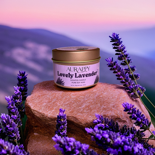 Lovely Lavender Scented Candle
