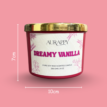 Dreamy Vanilla 3-Wick Scented Candle