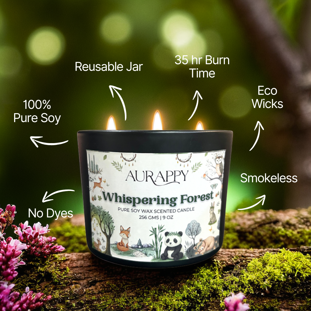 Whispering Forest 3-Wick Scented Candle