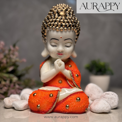 Handcrafted Baby Buddha Statue – Serene Elegance for Your Space