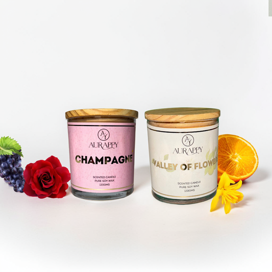 Scented candle Gift Set (Pack of 2)