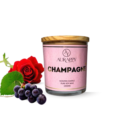 Champagne Scented Candle