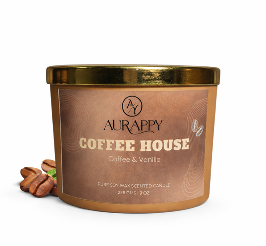 Coffee House 3-Wick Scented candle