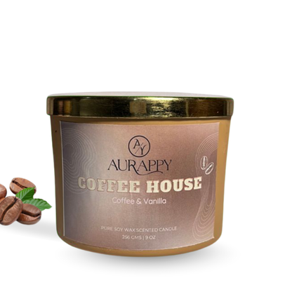Coffee House 3-Wick Scented candle