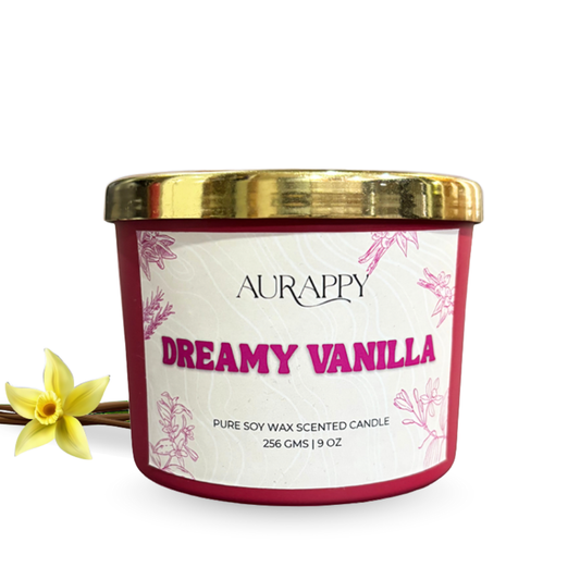 Dreamy Vanilla 3-Wick Scented Candle