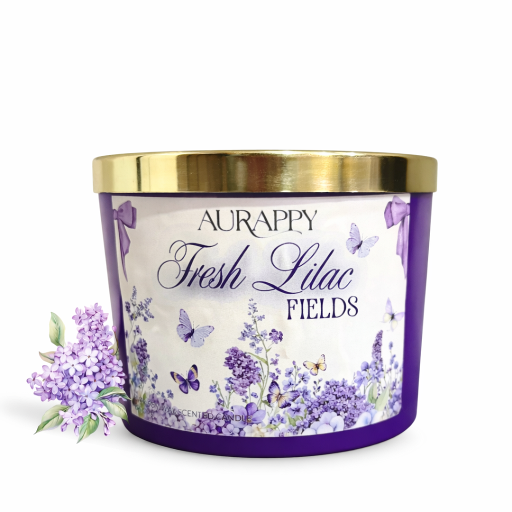 Fresh Lilac Fields 3-Wick Scented Candle