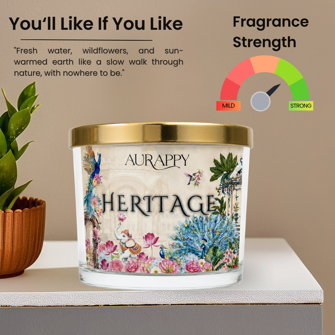 Heritage 3-Wick Scented Candle