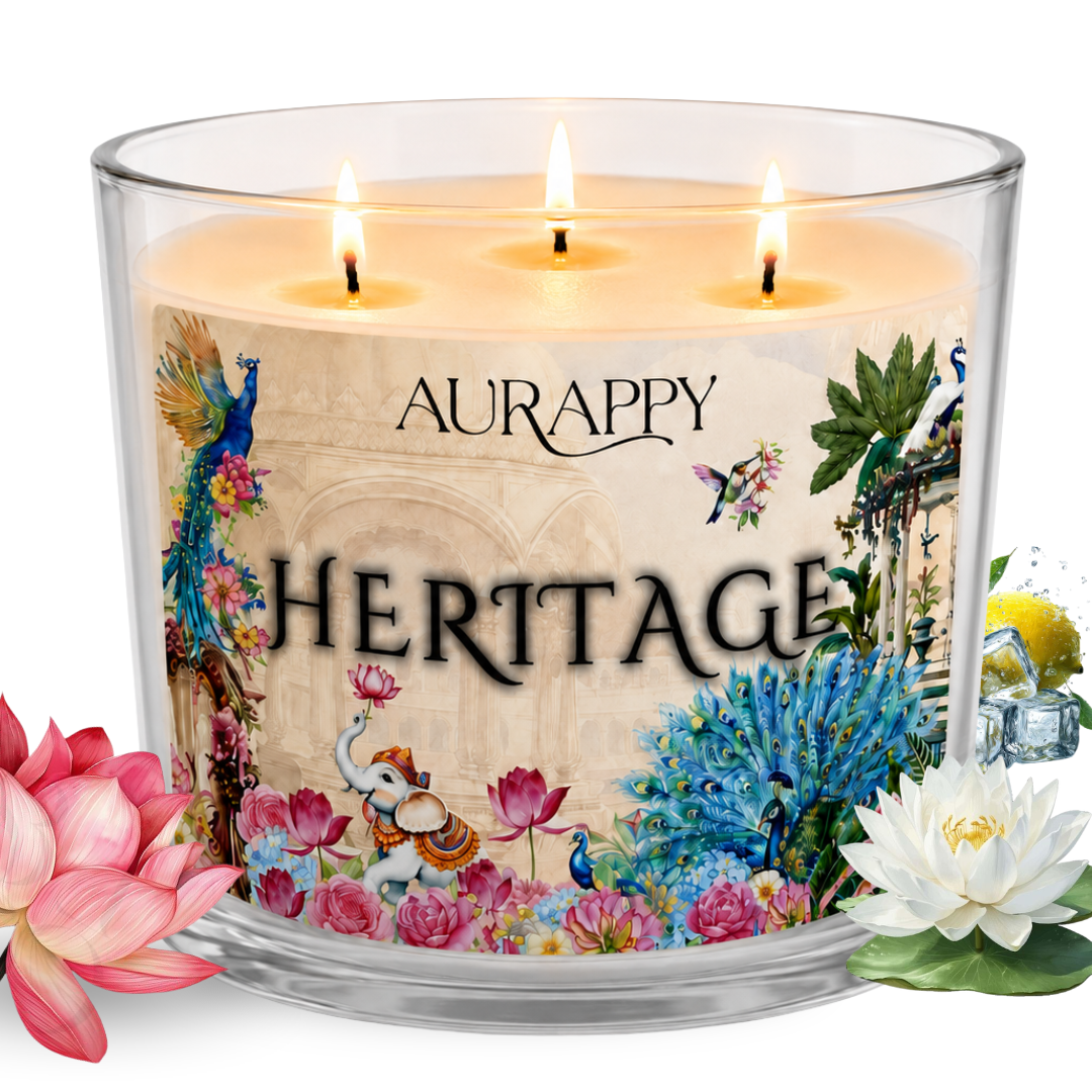 Heritage 3-Wick Scented Candle