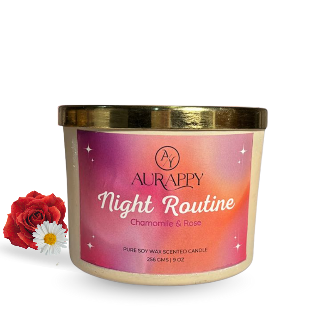 Night Routine 3-Wick Scented Candle