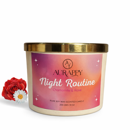 Night Routine 3-Wick Scented Candle