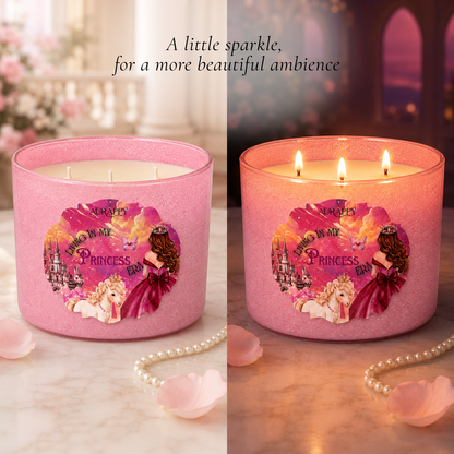 Princess Era 3-Wick Sparkle Jar Scented Candle