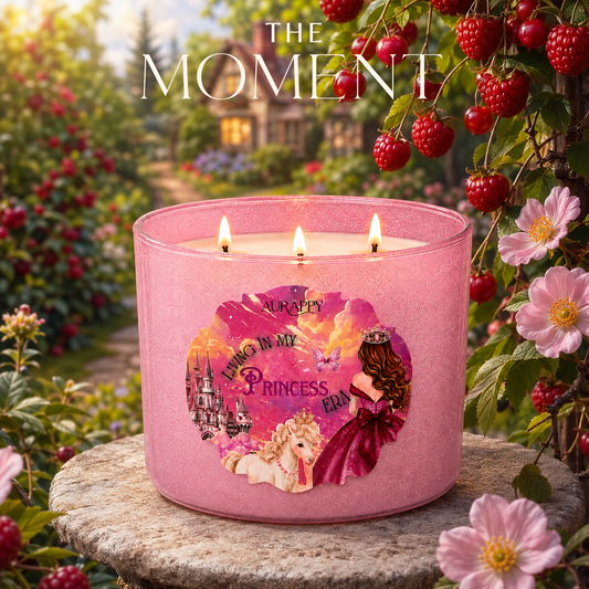 Princess Era 3-Wick Sparkle Jar Scented Candle