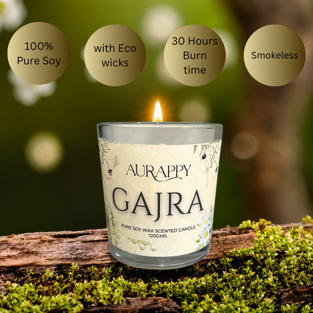 Gajra Scented Candle