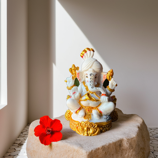 Lord Ganesha Idol For Mandir and Home Decor