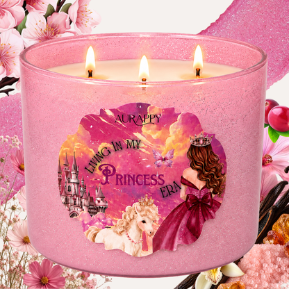 Princess Era 3-Wick Sparkle Jar Scented Candle